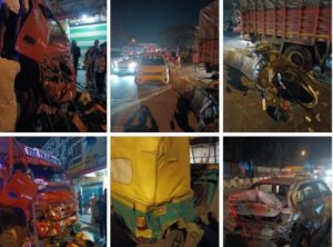 bengaluru serial accident