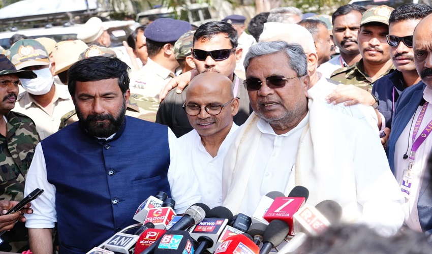 siddaramiah in havery